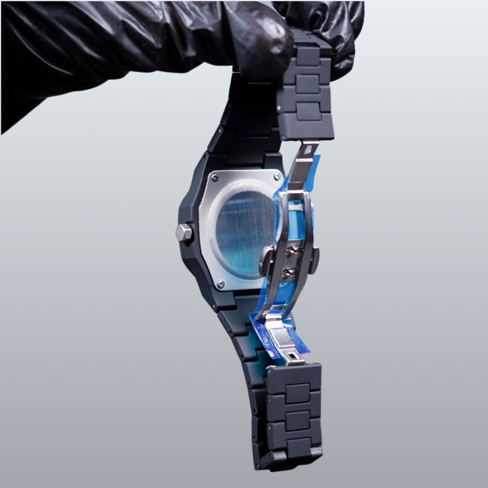Black Aura Arabic Dial Watch